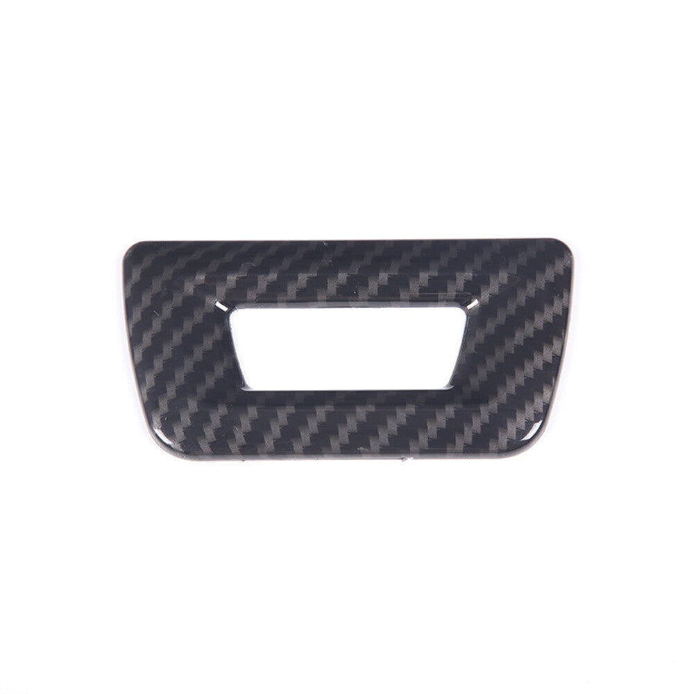 Carbon ABS Tailgate 2 Button Cover for BMW 5 6 7 Series X3 X4 X5 X6 G30 G32 G01