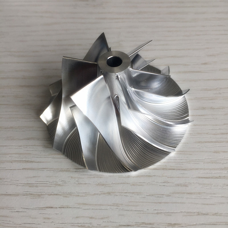K16 5324-123-2006 40.50/60.50mm 6+6 blades Turbocharged milling/bulk compressor wheel