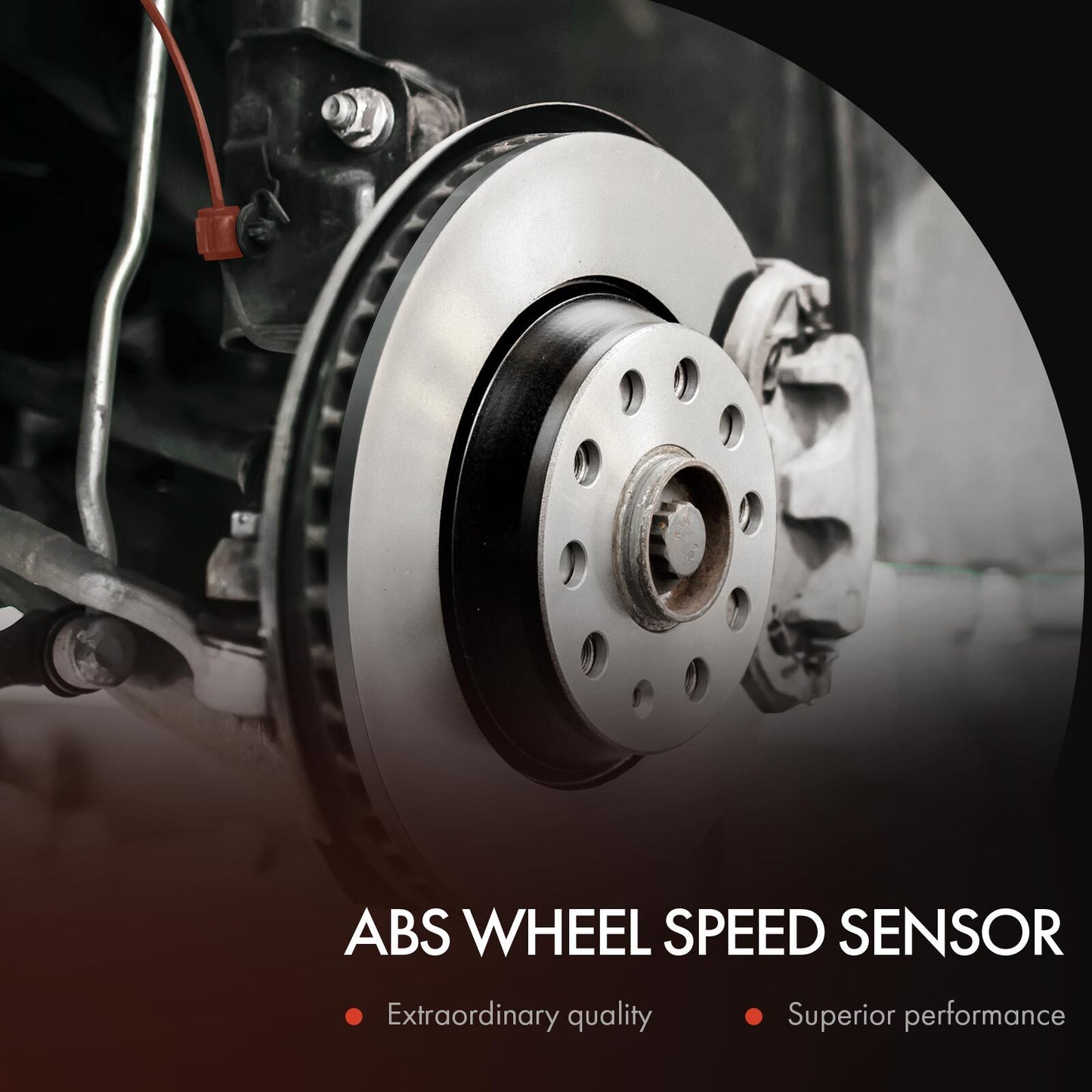 Rear left or right ABS wheel speed sensor suitable for Land Rover LR2 2008 - 2012 L6 3.2L