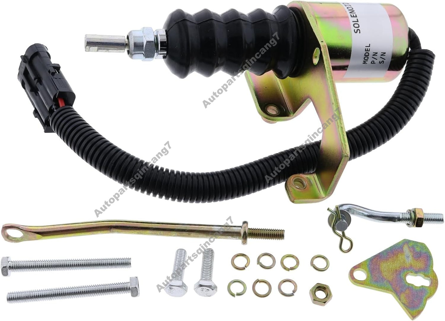 12V Shutdown Solenoid 75366GT for Deutz Engine F4L913 Genie Boom Lift S-80 S-85