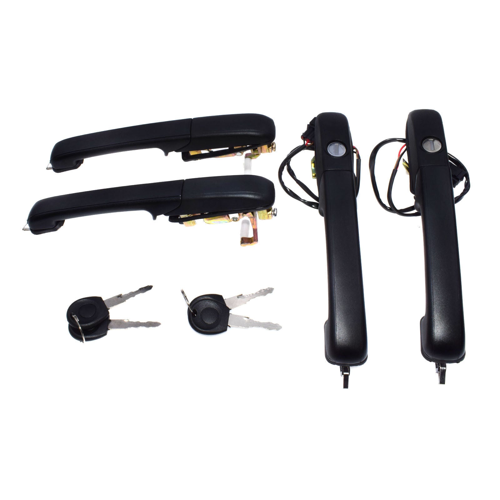 for VW for Passat 95-97 JLB GLX Set of 4 Outside Door Handle Front Rear Left Right