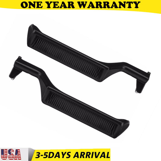 Black Metal Inside Door Handles Pair LH RH For 87-96 for Ford F150 F250 F350 Truck