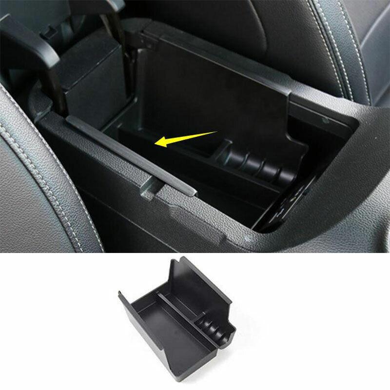 Fit for Ford for Mustang 2015-2022 Paint Black Central Control Armrest Box Trim 1PCS