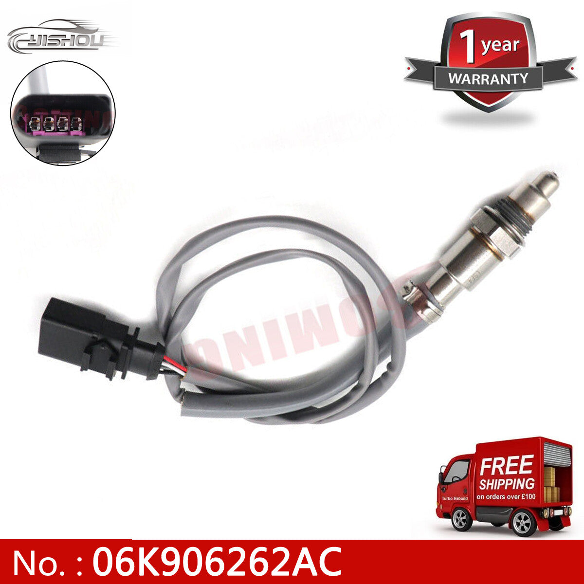 Rear O2 sensor 06K906262AC is suitable for Audi A3 S3TT, for Volkswagen Atlas GTI, and the all-new for Golf .