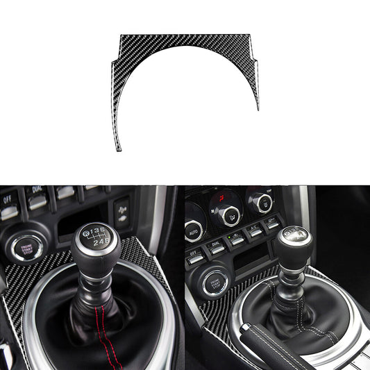 Carbon Fiber Gear Shift Surround Cover Trim for Toyota 86 for Subaru BRZ 2017-2019