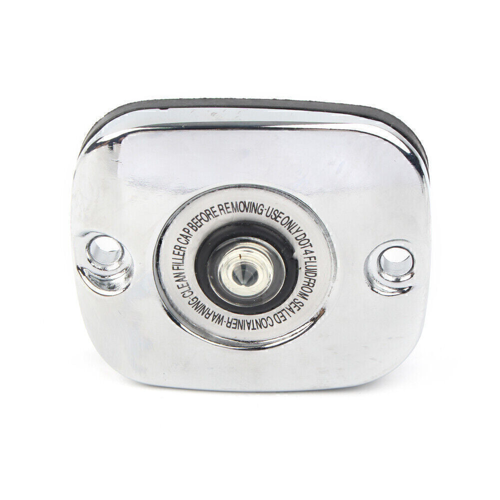Front Brake Master Cylinder Cover for Harley Big Twin VRSC Sportster 883 Silver