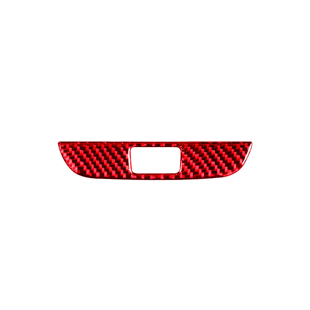 Red carbon fiber interior light button cover trim suitable for Lexus GS 2006 - 2011
