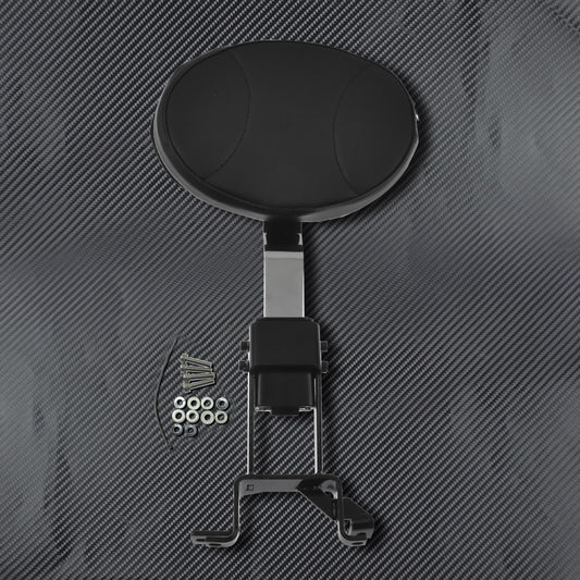 Adjustable Drive Backrest w/ Mounting Kit Chrome Handle Fit For Indian '14-18