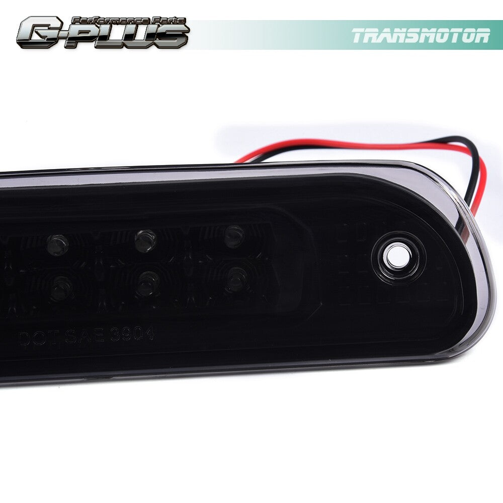 Fits 99-04 Grand Cherokee Black/Smoke LED Third Brake Light/Tail Light