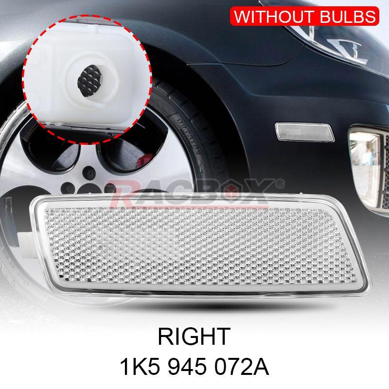 Front Clear Bumper Side Marker Light Fit For 2006-09 for VW MK5 RABBIT GTI for JETTA GLI