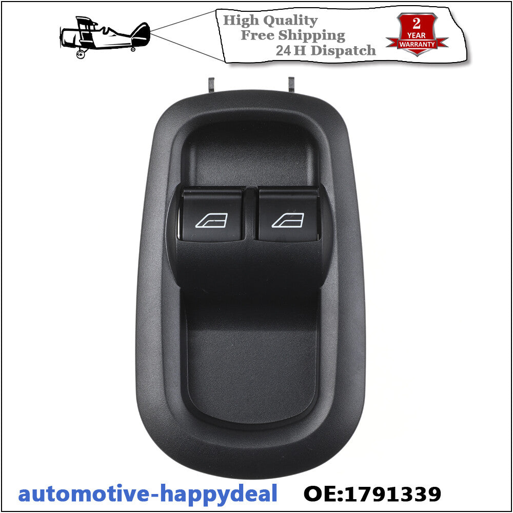 Door Double Window Switch Drivers Side for Ford Transit MK8 Custom 2014+ 1791339