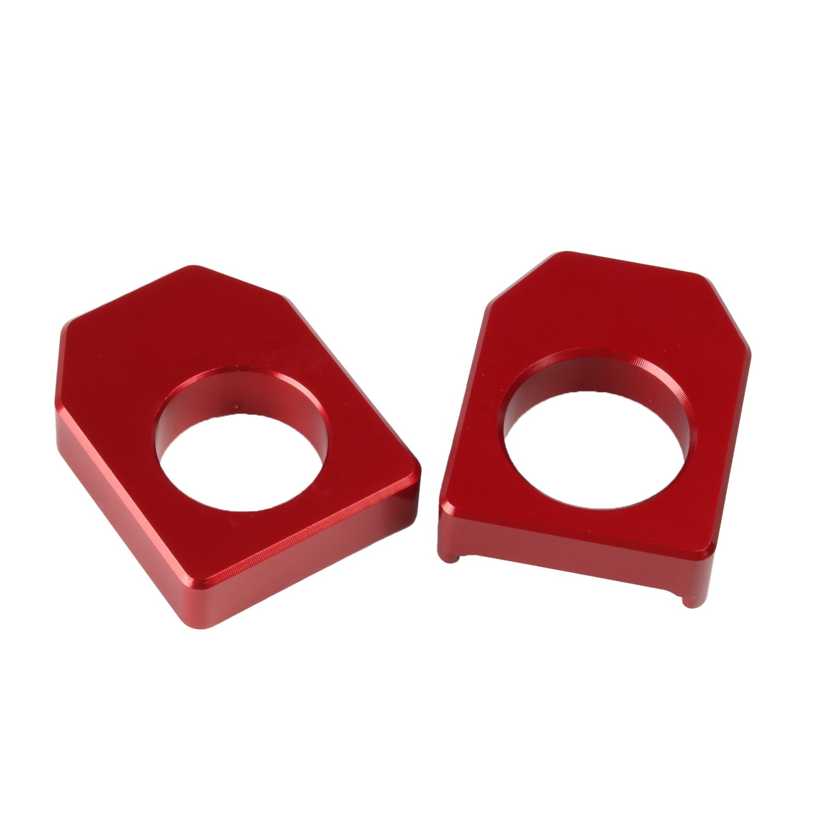 CNC Red Rear Axle Block Chain Adjuster for Honda CR125R/250R CRF250R/X CRF450R