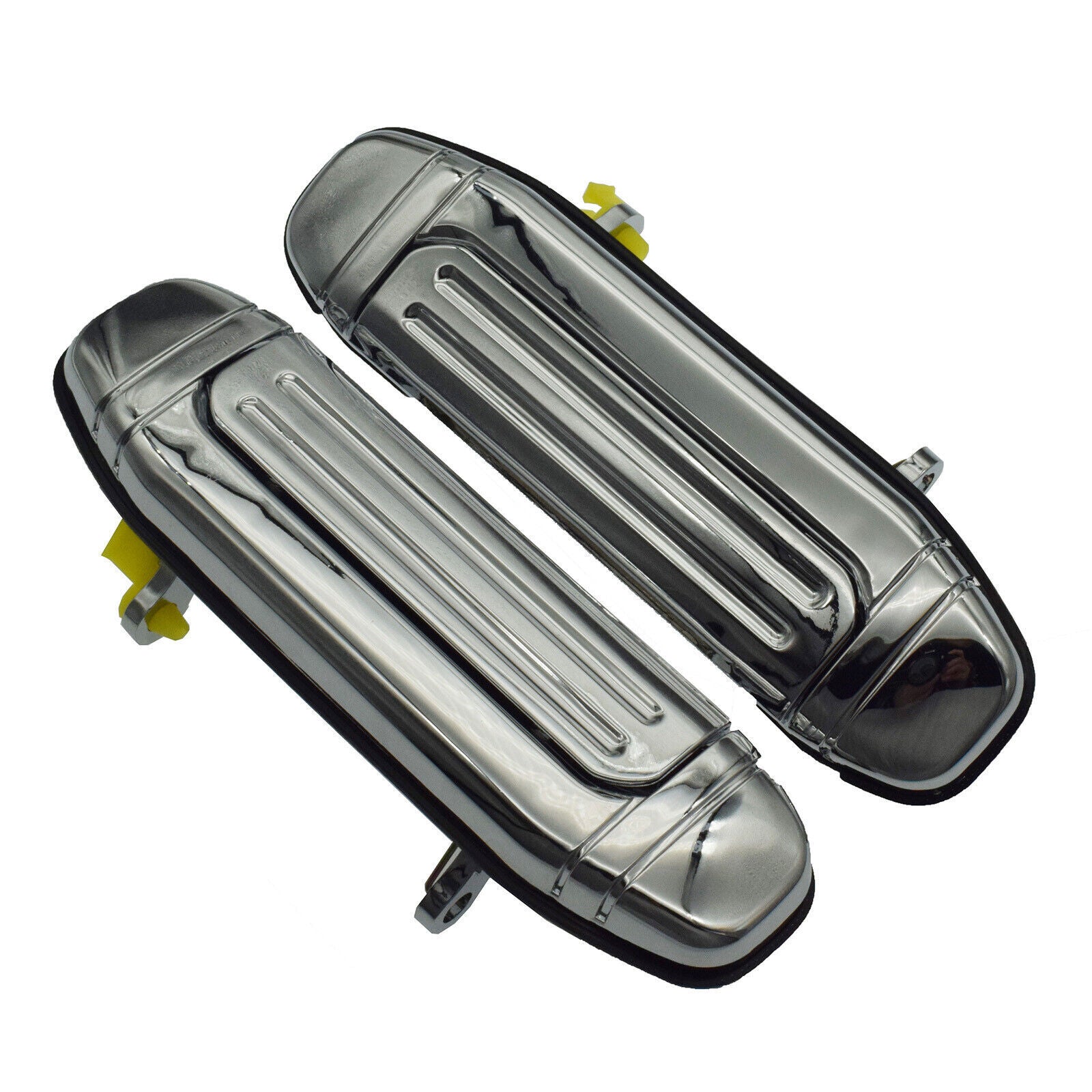for Mitsubishi Pajero Montero Front Left Right Exterior Door Handles Chrome 1X