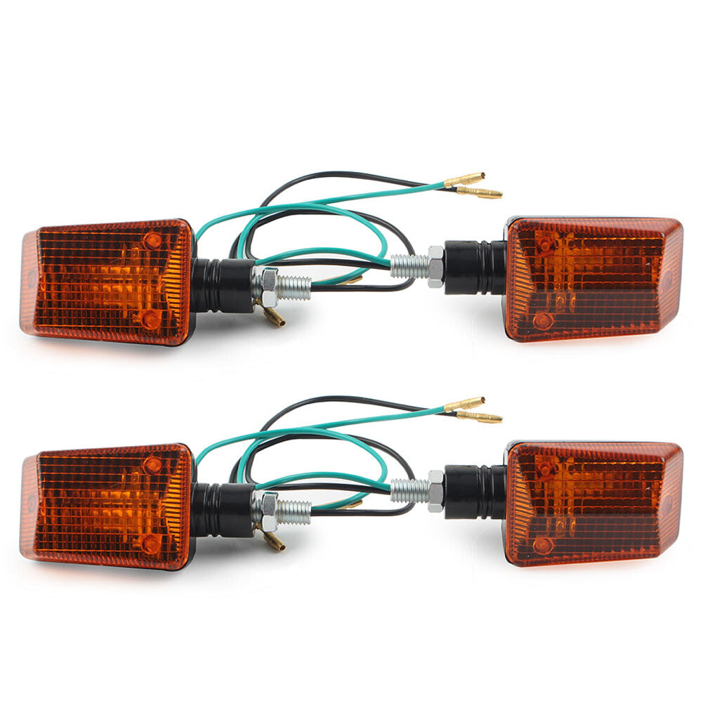 Turn Signals Lights Lampen Bernstein Universal f¨¹r for Honda Nighthawk 250 650 750