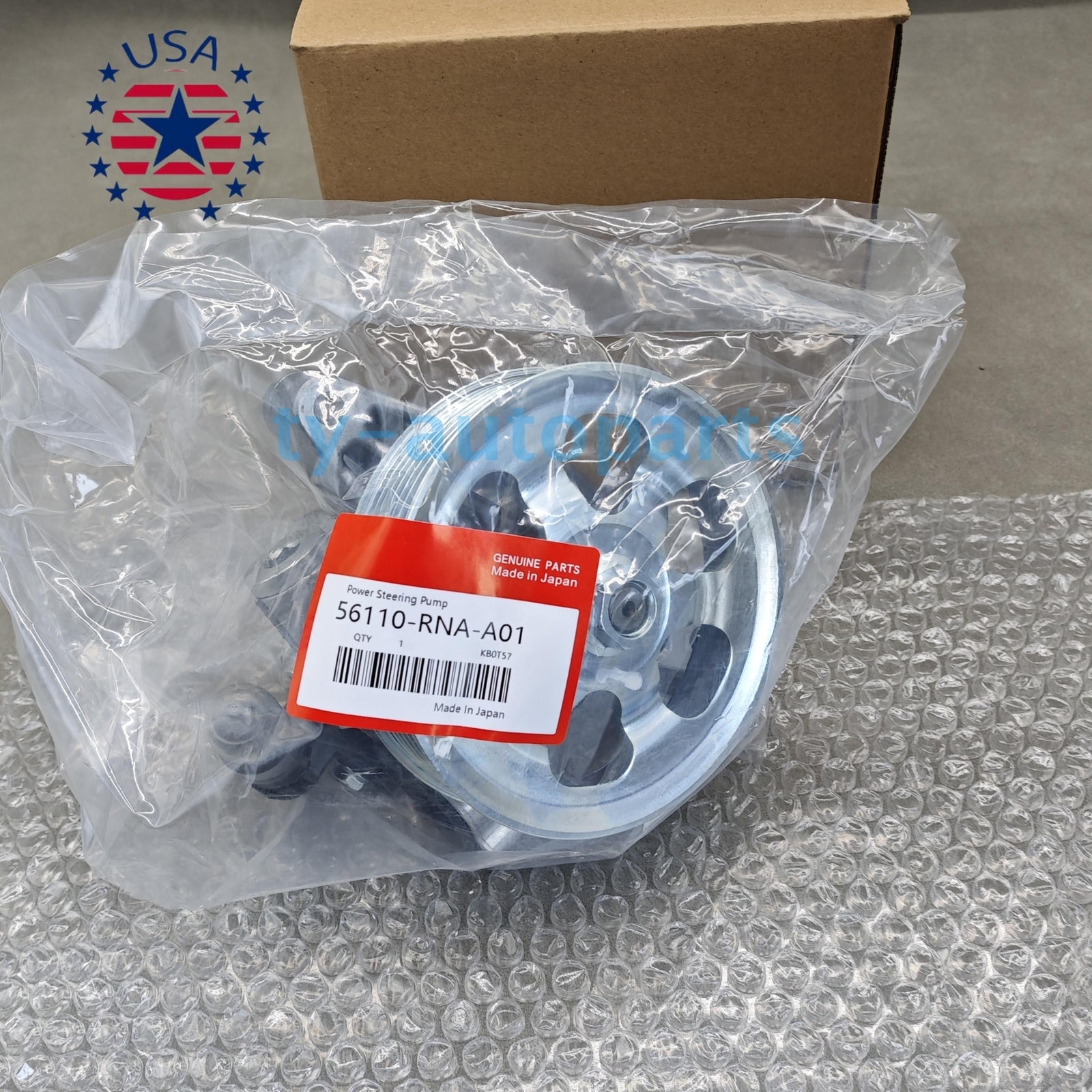 Original Equipment Manufacturer! Power Steering Pump 21-5456 with Pulley for 2006-2011 for Honda for Civic 1.8L L4