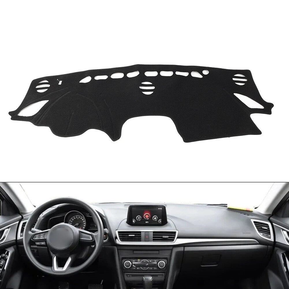 1x Dashboard Dash Antislip Mat Sun Shade Pad Carpet for Mazda 3 Axela BP 2014-18