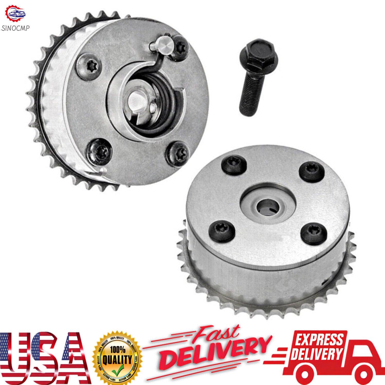 Intake  Exhaust VVT Timing Camshaft Adjusters For 1.8L for TOYOTA for COROLLA 1ZR 2ZR