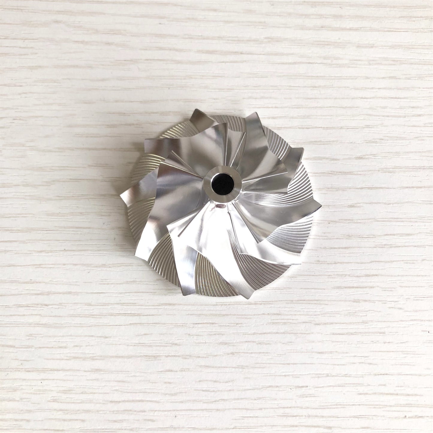 CT26 39.00/62.00 mm 5+5 blade high-performance billet compressor wheel