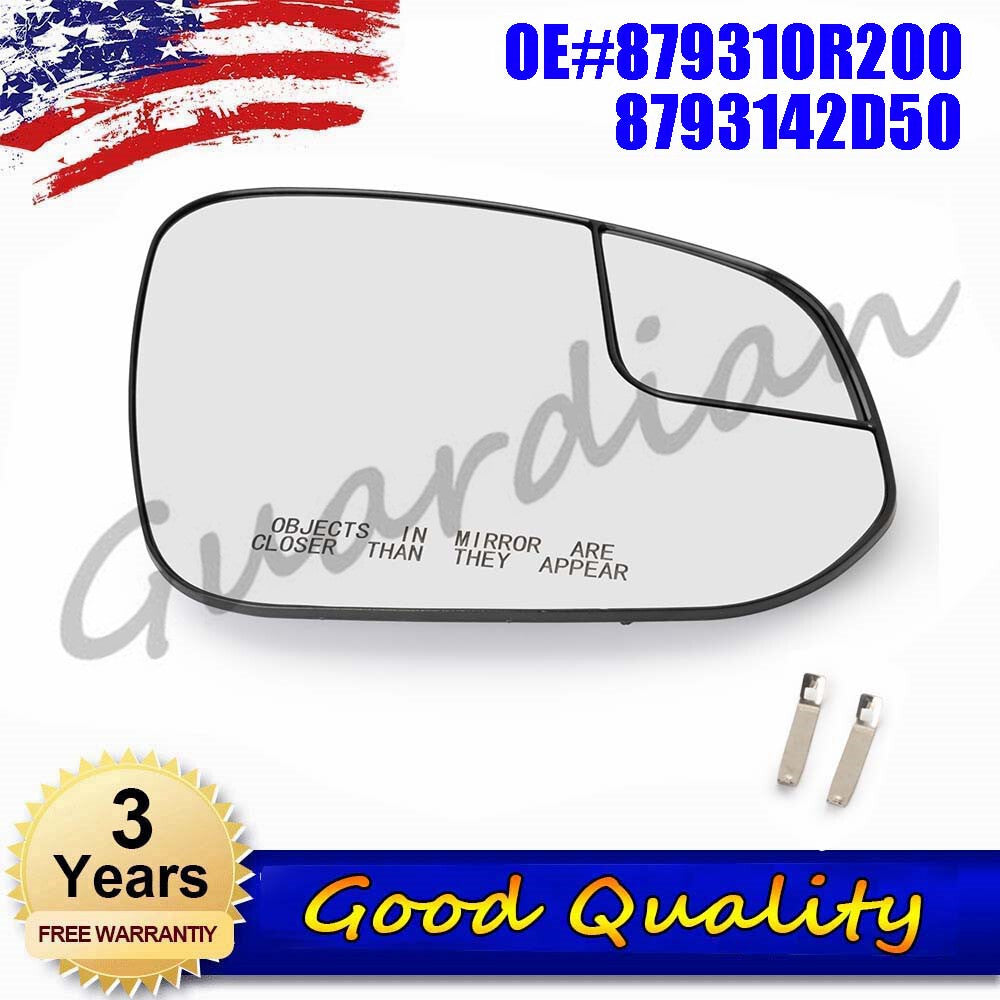 Right blind spot heated mirror glass 879310R200 8793142D50, suitable for Toyota Rav4 13-18