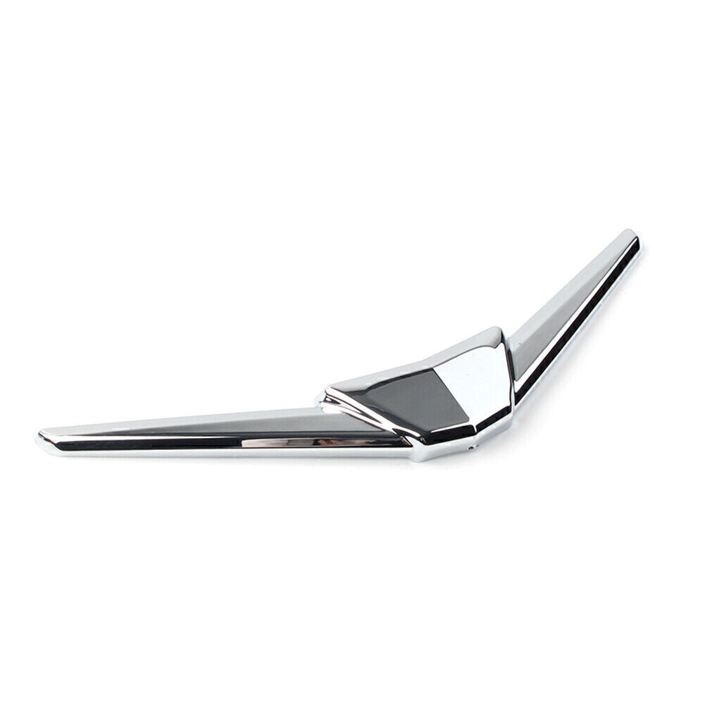 for Honda Goldwing GL1800 2018+ CT Chrome Front Fender Tip Trim Adhesive Accent