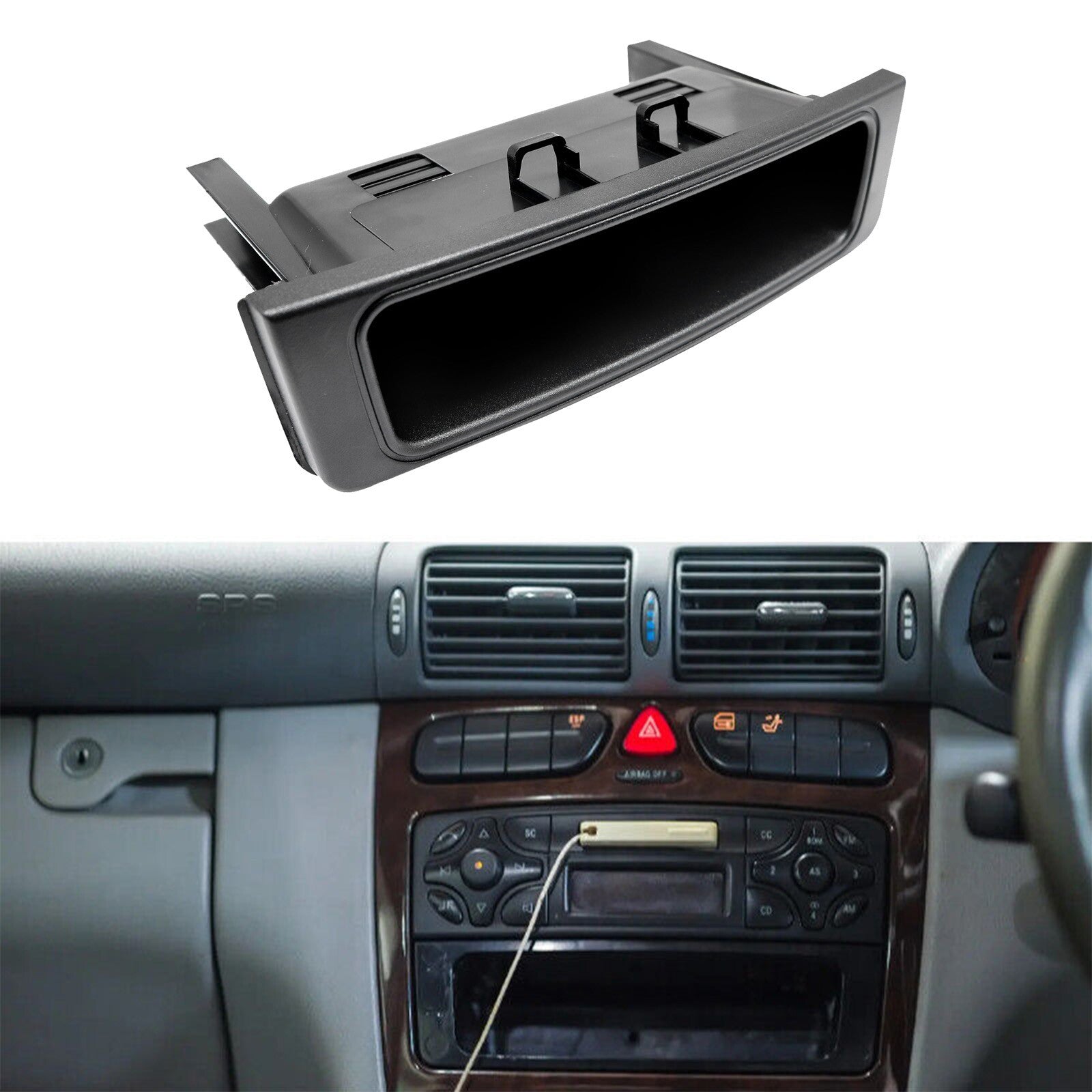 Insert Center Storage Box Fits for Mercedes-Benz W203 C-Class C240 C320 C230