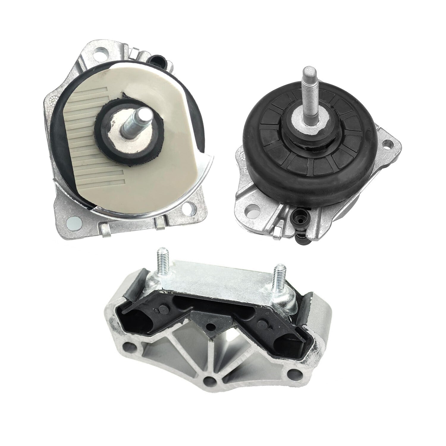 3x Engine Gearbox Mount Kit for Ford for Mustang 2.3T 2015-2022 FR3Z6038G FR3Z6038H