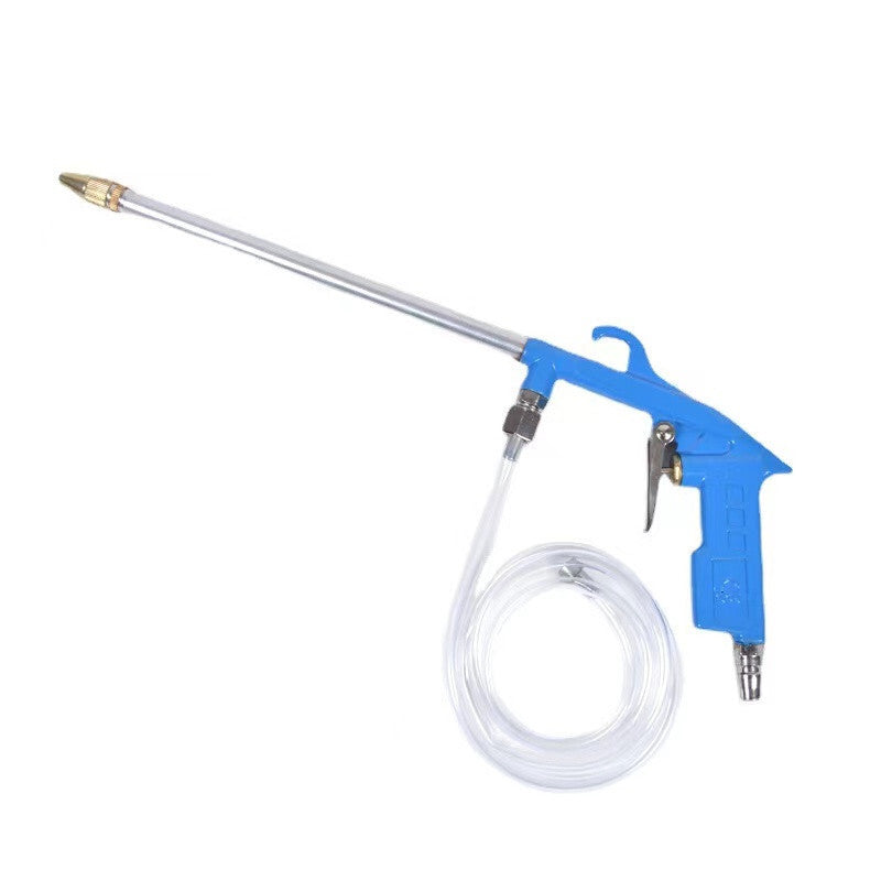 Car Blue Engine Compartment Pneumatic Cleaning Gun High Pressure Washer Tool Kit