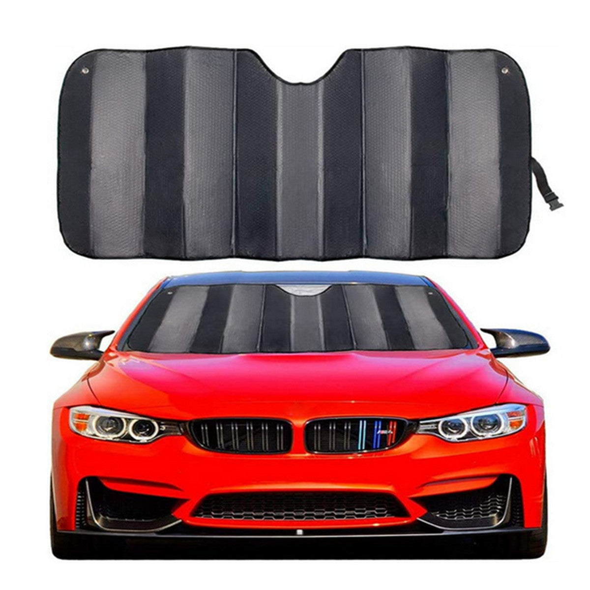 Foldable Sun Shade Car Windshield Front Window Sunshade Visor Cover Sedan for SUV