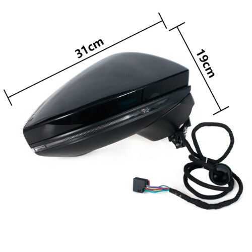 Right Side Mirror Headed Turn Signal 12Pin For 2019-2022 for Audi A6 S6 4A