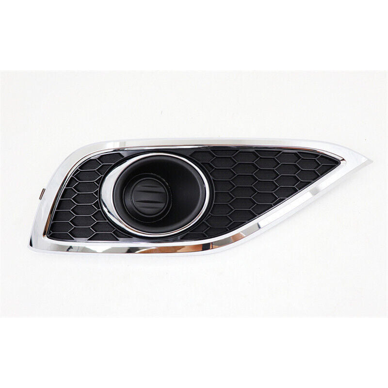 Right Side Front Bumper Fog Lamp Cover Bezel W/Chrome ABS for Honda CR-V 2012-14