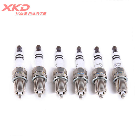 6-piece Platinum Spark Plug Pack for Audi A6 S4 Quattro 2.7T V6