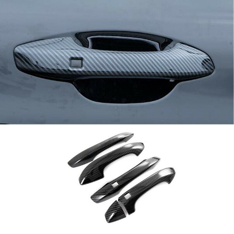 Carbon Fiber 5X Exterior Door Handle Cover Trim for KIA K5 2020 2021 2022 2023