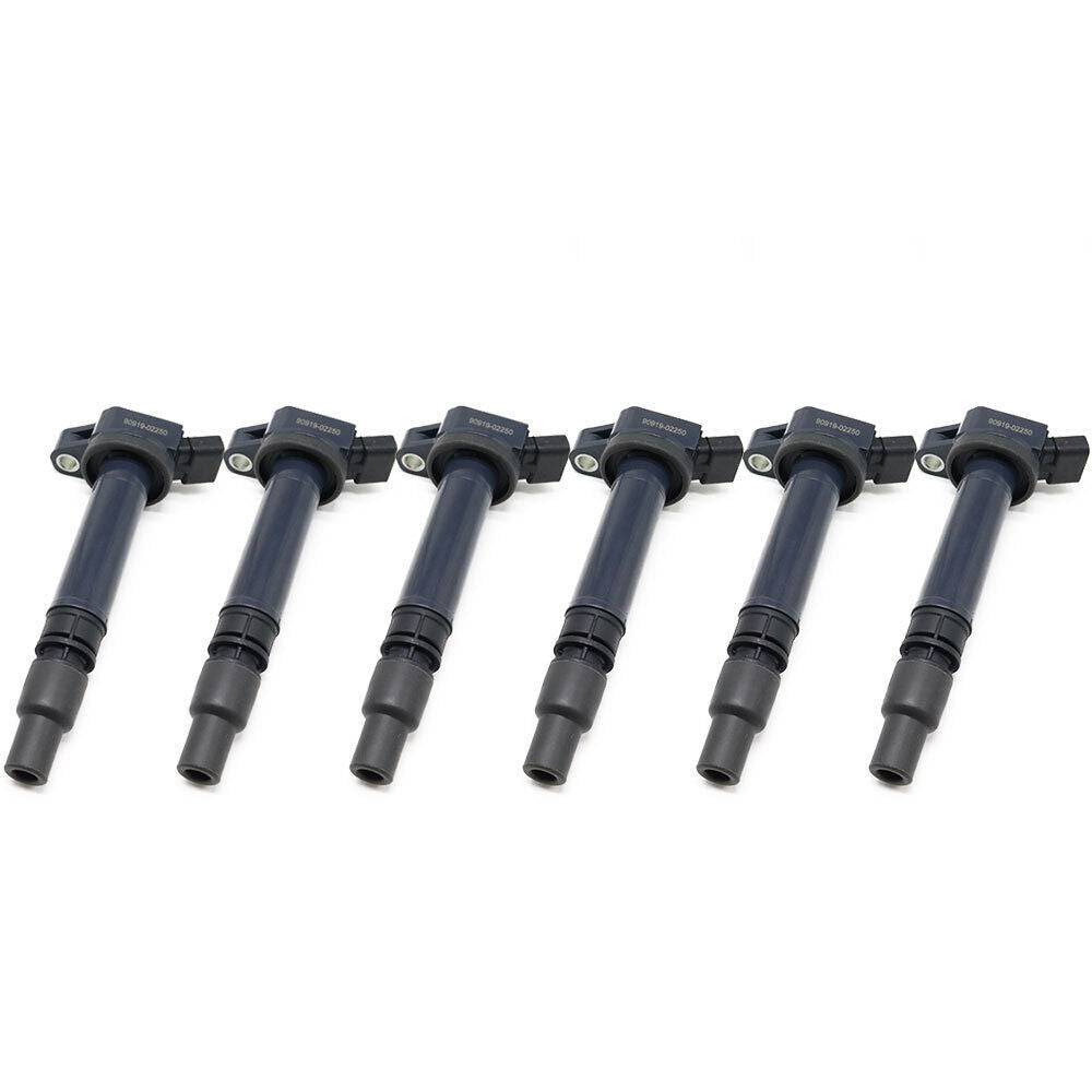6PCS Ignition Coils Fits for Lexus Is300 2016 3.5L V6 90919-02250 90919-02260