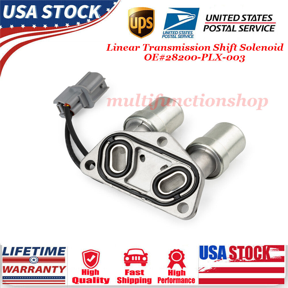 Linear Transmission Dual Shift Solenoid 28200-PLX-003 for Honda for Civic 1.7L 01-05