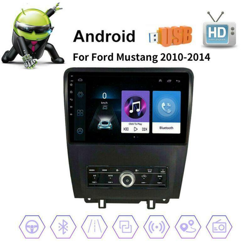 10.1 Android 10 Car Radio GPS Navi Built-in Carplay for Ford for Mustang 2010-2014