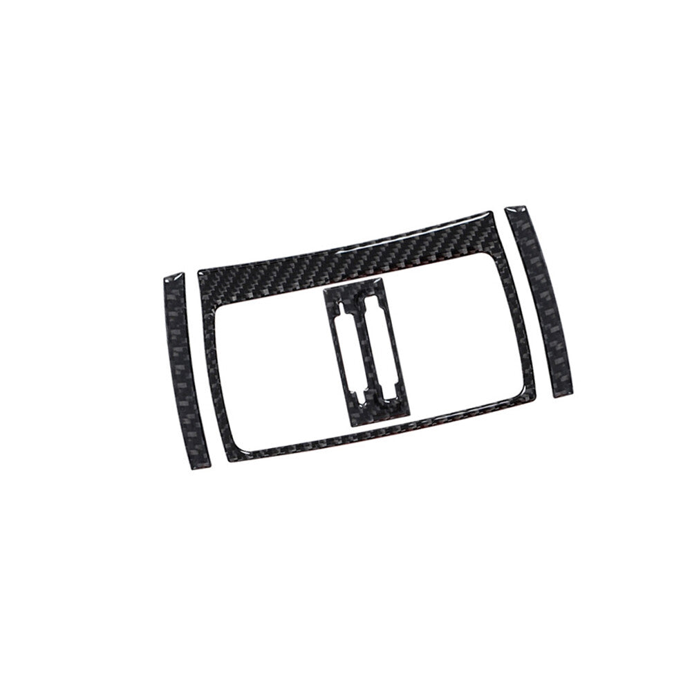 4X Carbon Fiber Rear Storage Box Frame Cover Trim for BMW X3 F25 X4 F26 2011-17