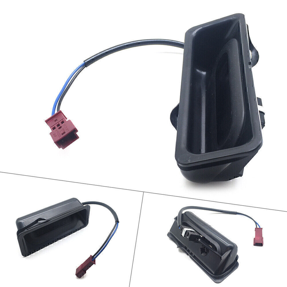 for BMW E39 E60 E61 51248168035 Rear/Lift Gate Trunk Lock Push Button Lid Black