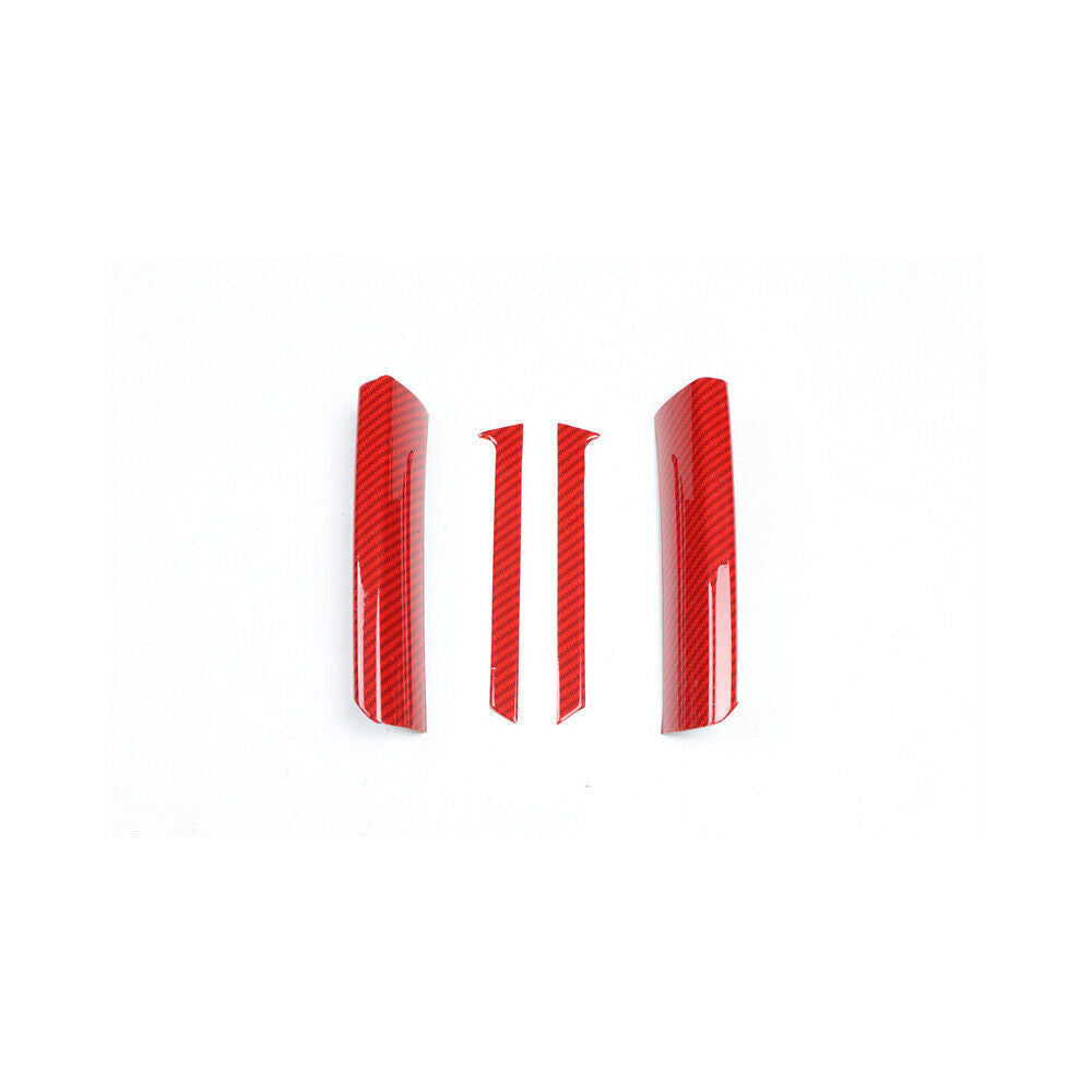 for Toyota for Corolla Cross 22-24 4P Red Carbon Fiber Control Gear Both Side Trim