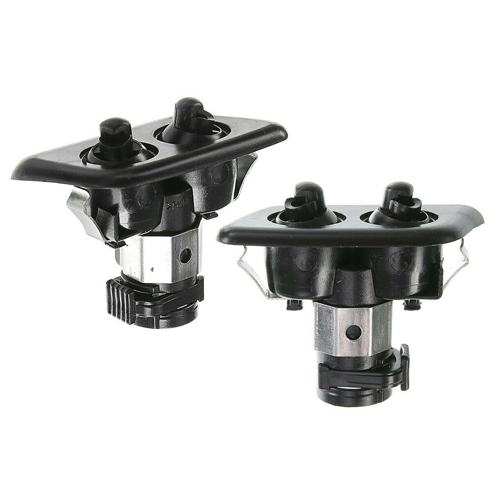 2PCS Front Left+Right Headlight Washer Nozzle for BMW E39 528i 530i 540i M5