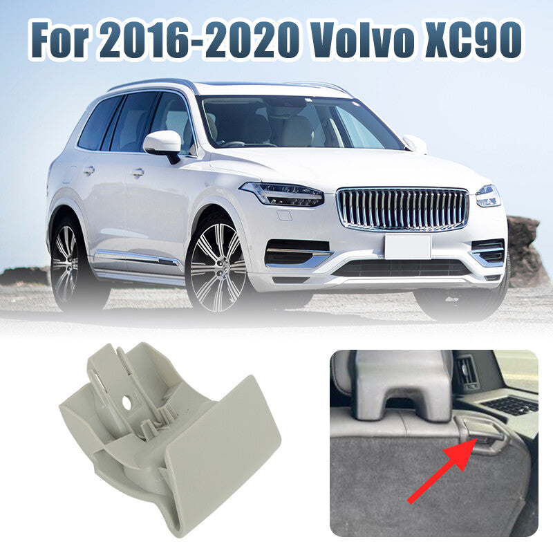 1x Rear for Seat Release Recline Switch Handle Lever Gray for Volvo XC90 2016-2023