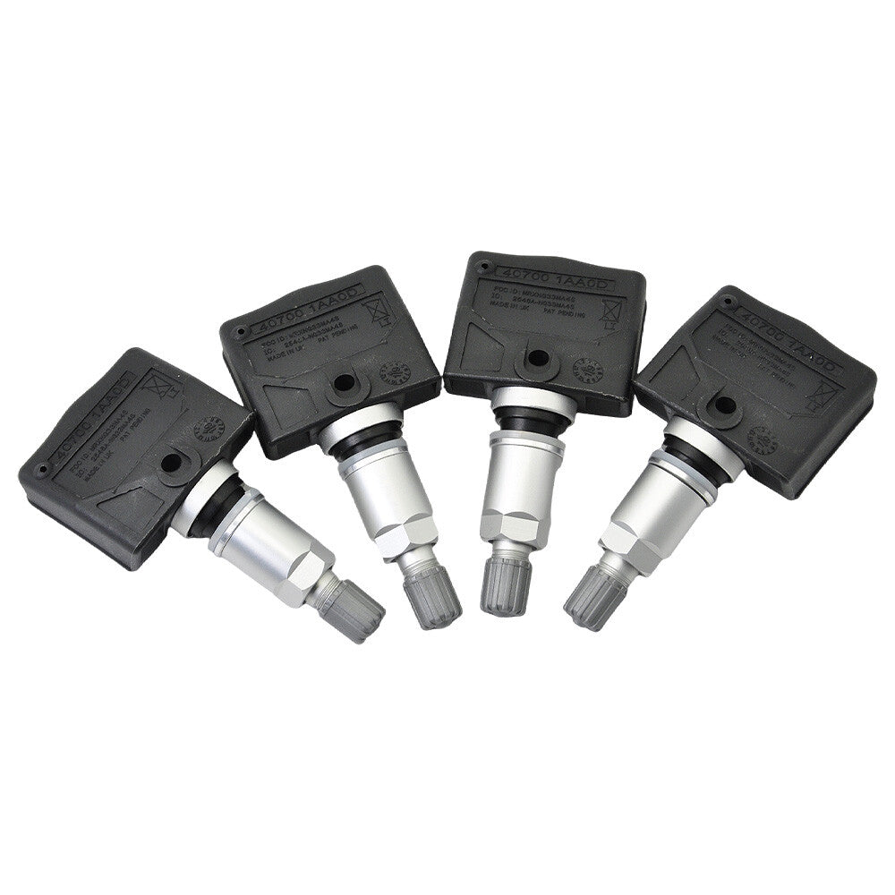 Complete Set of 4 40700-1AA0D for Nissan TPMS Tire Pressure Sensors Kit