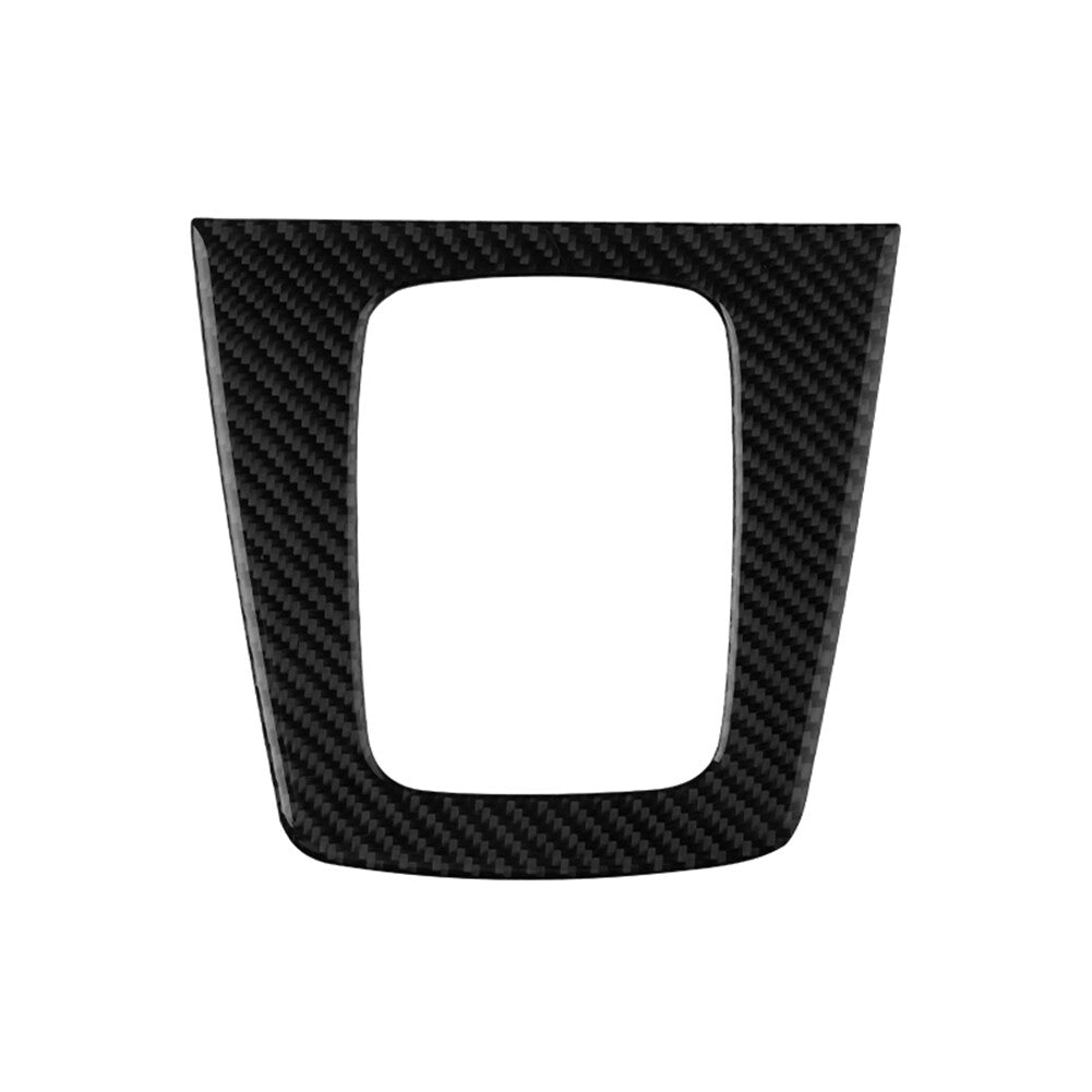 Carbon Fiber Automatic Gear Shift Panel Frame Trim Cover for Audi for A4 S4 2005-08
