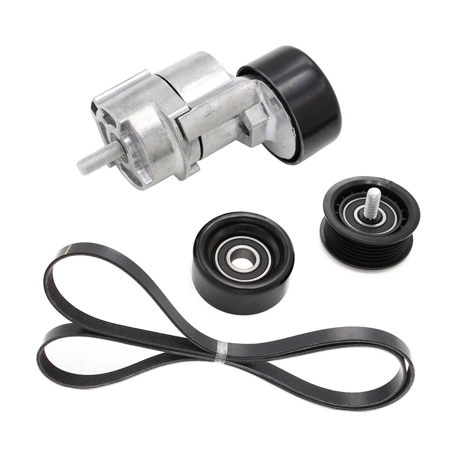 Engine Belt Tensioner  Idler Pulley V-Ribbed Belt Kit for Kia 2.0 2.4L 6PK2125