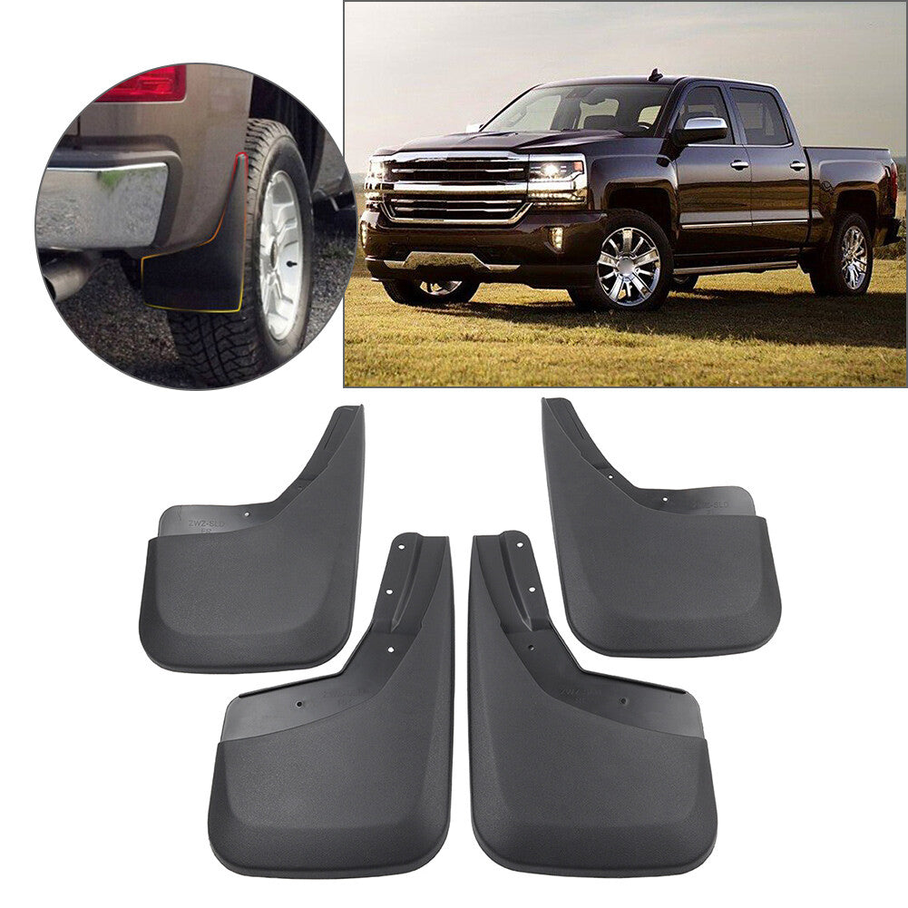 Wheel Mud Flaps Splash Guards for Chevrolet Silverado 1500 2500 3500