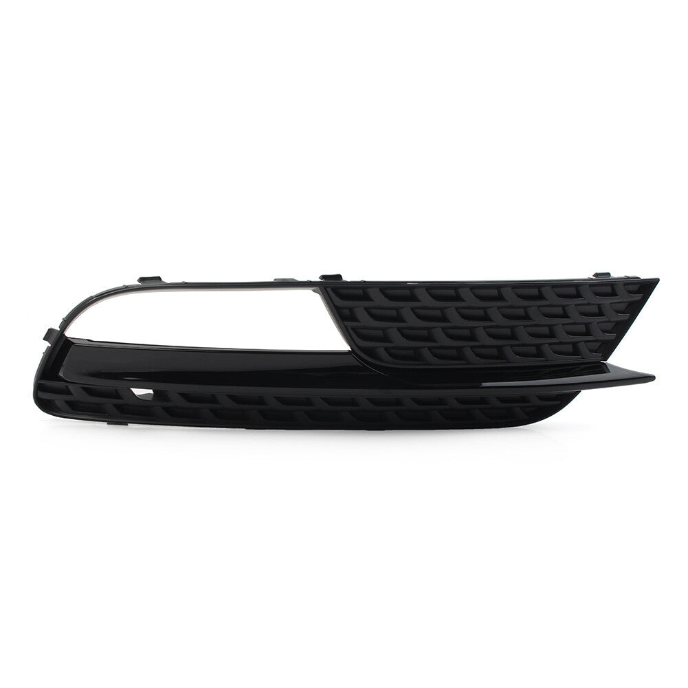 Fit for Audi A5 2012-2016 Black Front Bumper Fog Light Grille Grill Cover Right