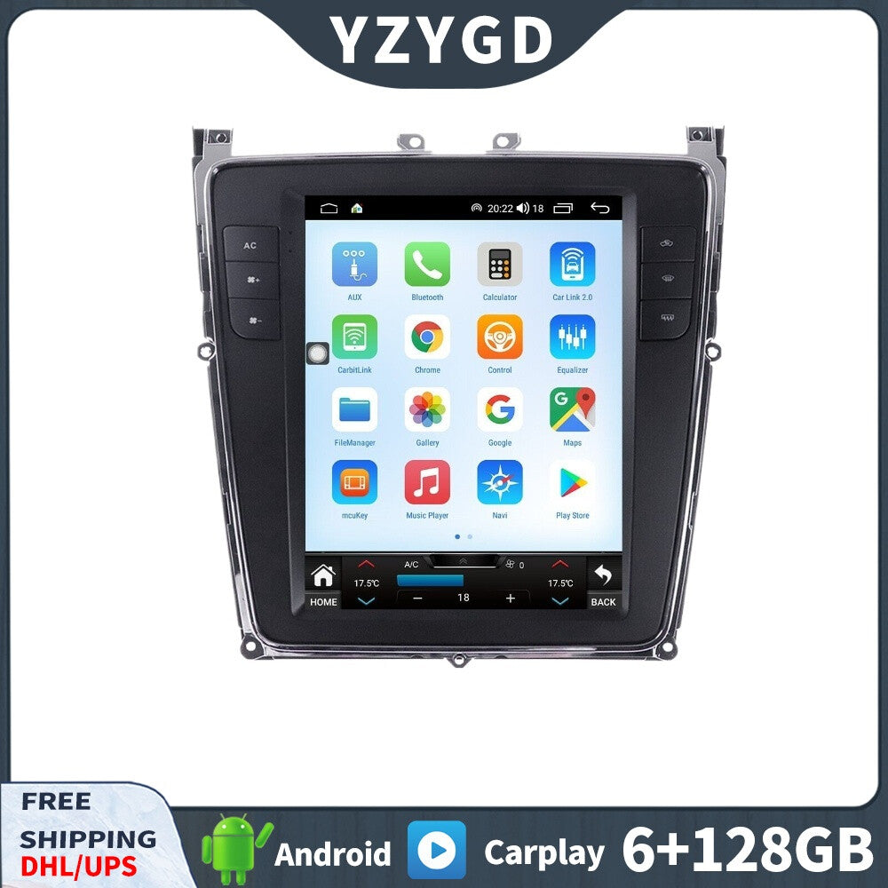 Android 2Din Carplay Car Radio for Bentley Flying Spur 2012-2019 Receiver Screen