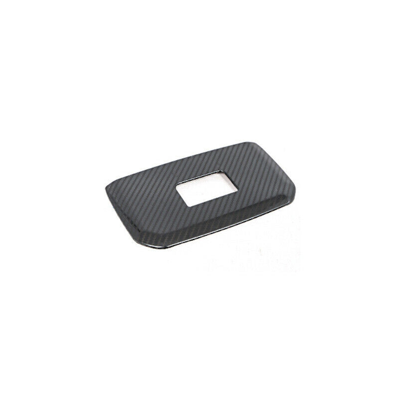 Carbon Fiber Rear USB Socket Control Panel Trim for Toyota Highlander 2020-2023