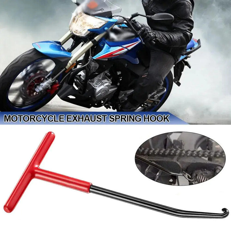 Motorcycle Exhaust Pipe Spring Hook T Spring Installation Pipe Disassembly Tool