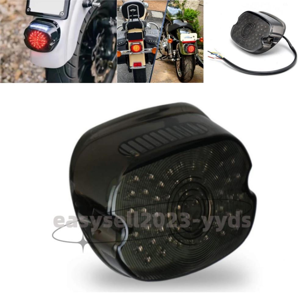 LED Tail Light Brake Turn Signal for Harley Touring Sportster 883 1200 1999-2021