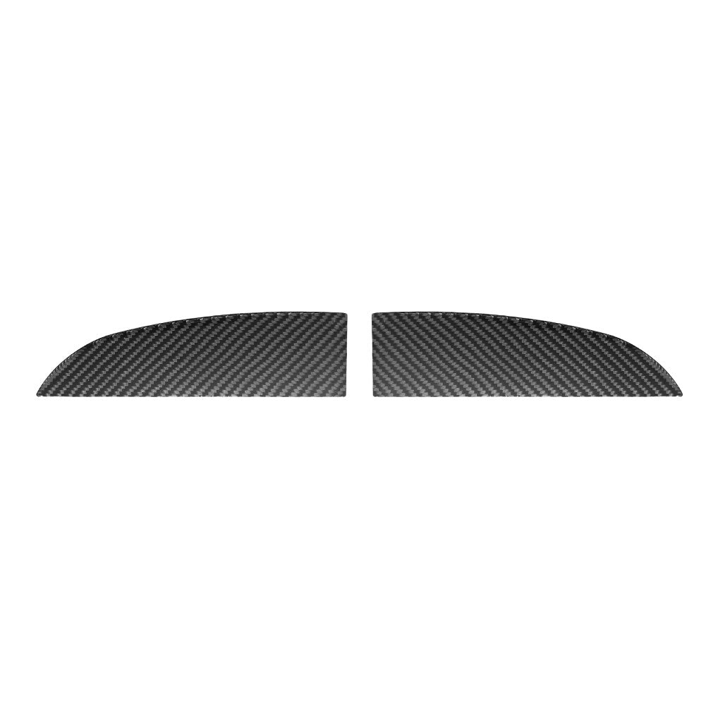 Carbon Fiber Front Door Panel UP Sticker Trim Cover for KIA Sedona 2015-2016